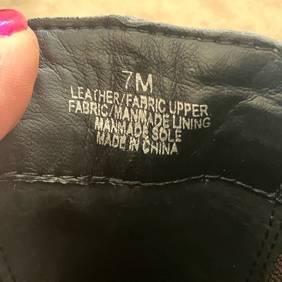 Alex Marie Snakeskin Leather Stretch Ankle Booties Size 7 - Picture 7 of 7